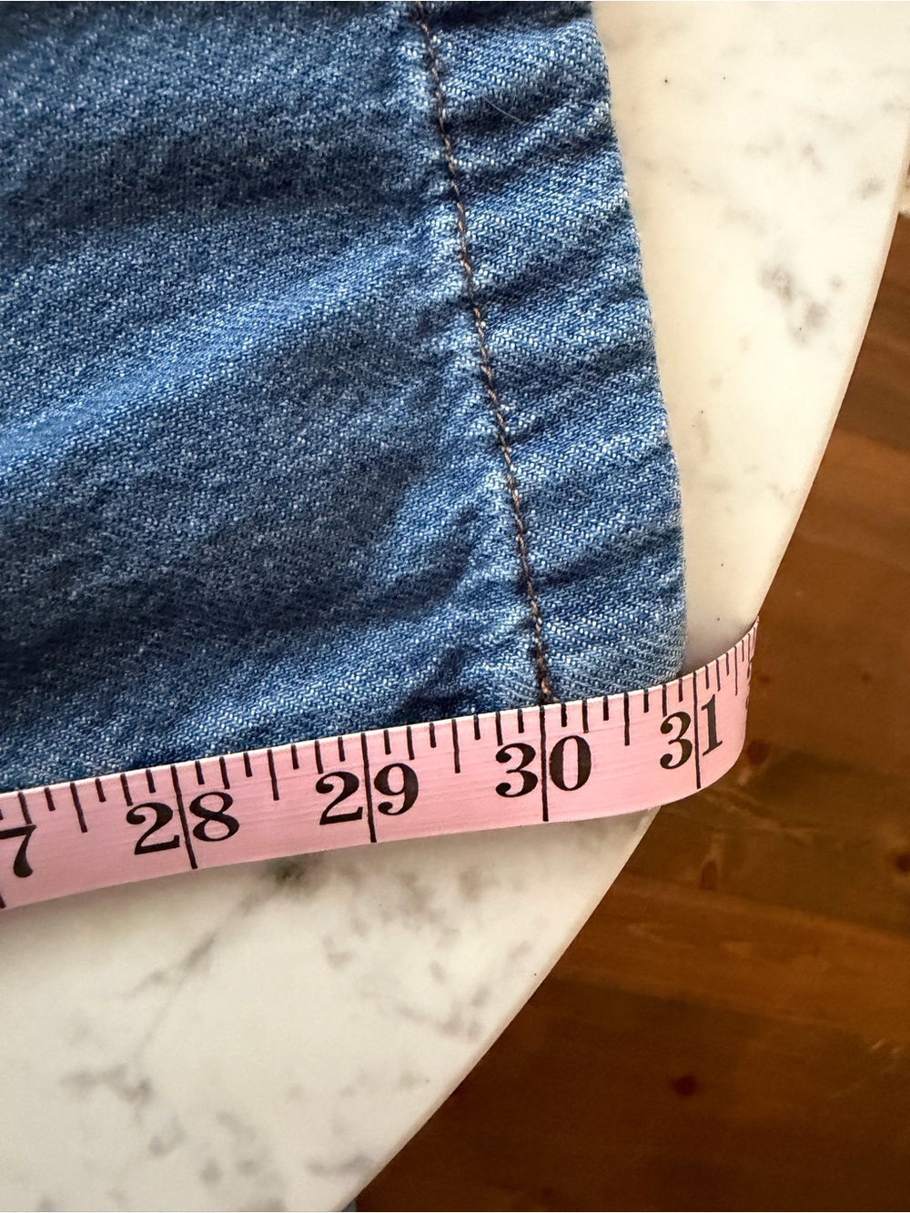 Pilcro Wide-Leg High-Rise Jeans in Medium Blue - Picture 11 of 11